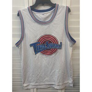 Tune Squad Space Jam Bugs #1 Basketball Jersey White Large